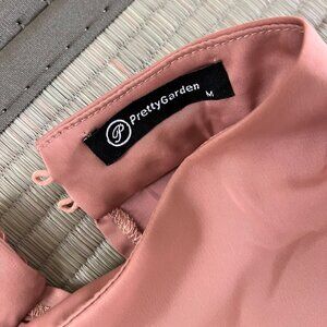 ✨ PrettyGarden Sleeveless Midi Dress - Blush Pink (M) ✨